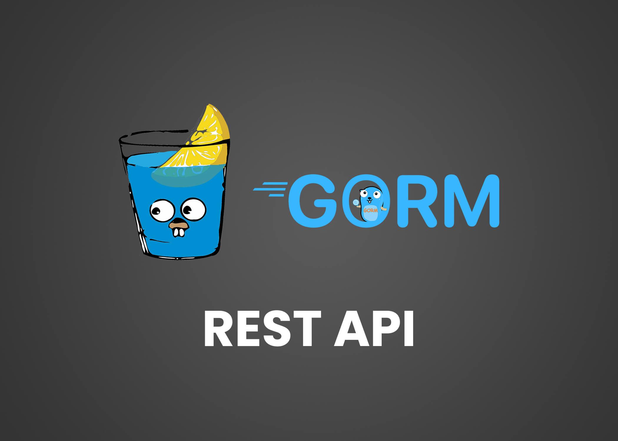 Gin GORM REST API